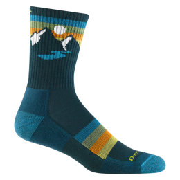 Darn Tough Sunset Ridge Micro Crew Lightweight with Cushion - L - Bottle