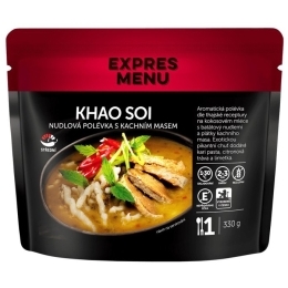 Khao Soi - nudlová polévka s kachním masem