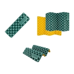 Skládací sedátko Bubbles Plus zelená/žlutá