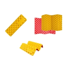 Skládací sedátko Bubbles Plus žlutá/červená