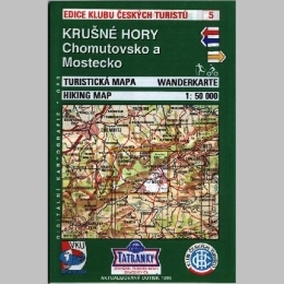 Krušné hory - Chomutovsko a Mostecko - mapa  KČT 05