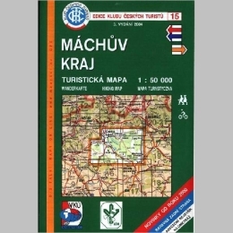 Máchův kraj - mapa  KČT 15