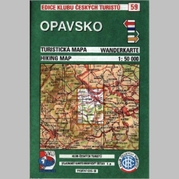 Opavsko - mapa  KČT  59