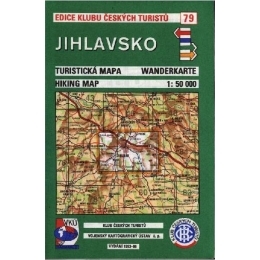 Jihlavsko - mapa KČT 79