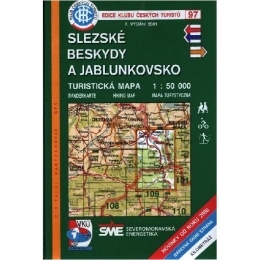 Slezské Beskydy a Jablunkovsko - mapa KČT 97