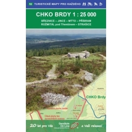 CHKO Brdy - mapa 1:25 000