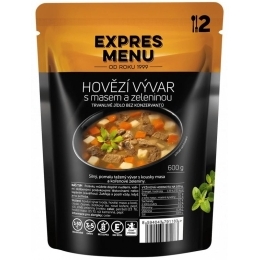 Hovězí vývar se zeleninou