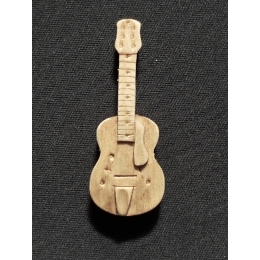 Dřevěný přívěsek - kytara Gibson