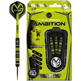 Šipky Winmau Ambition MvG Design – Brass steel 22 g