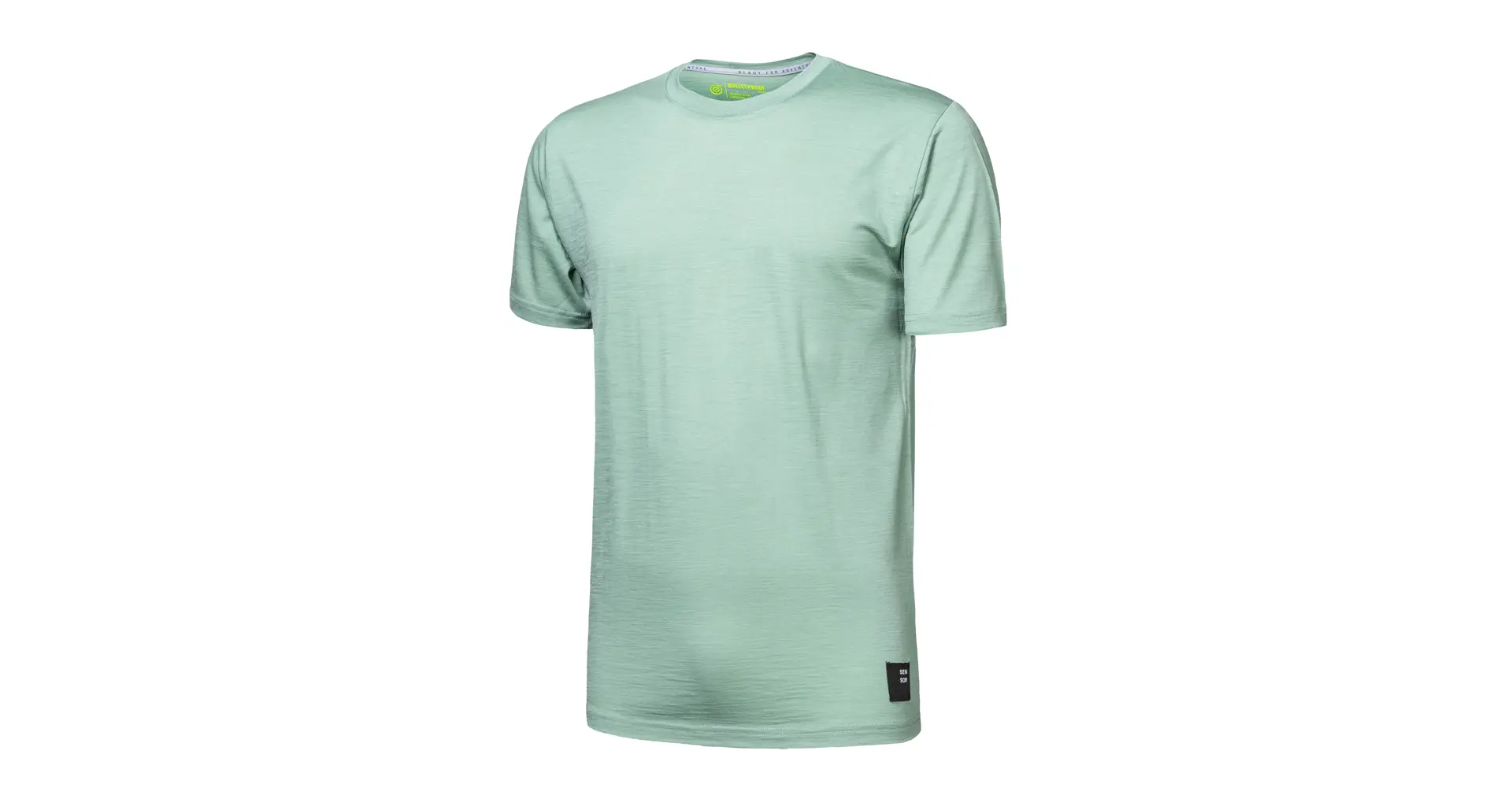 Pánské triko Sensor Merino Cordura basil green