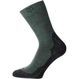 Ponožky Lasting Merino WHI khaki