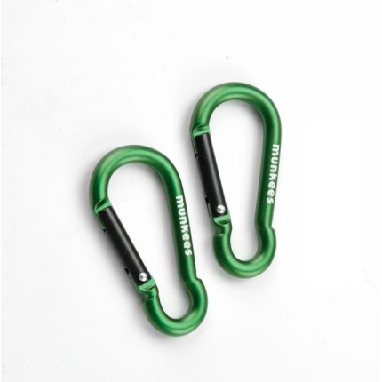 Munkees 2 Karabiny Hruška - menší 50 mm