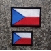 Česká vlajka nášivka s lemem - 1